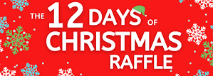 The 12 Days of Christmas Cash Raffle Ticket